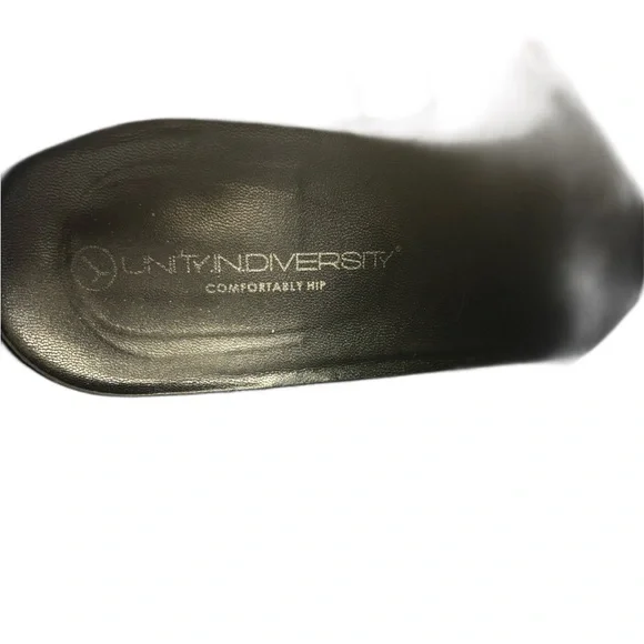 Unity In Diversity Red Patent Combat Boots - Picture 13 of 13